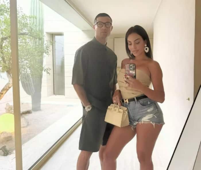 Georgina Rodriguez and Cristiano Ronaldo   The  IT  couple of football