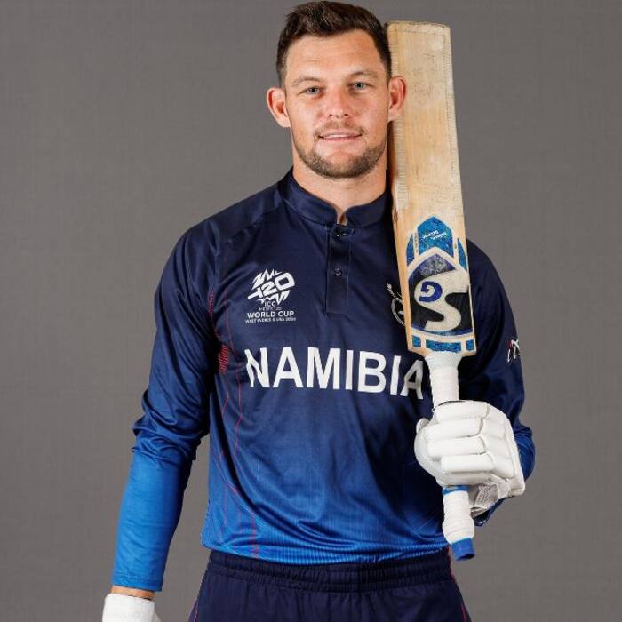 Gerhard Erasmus is captain of Namibia team