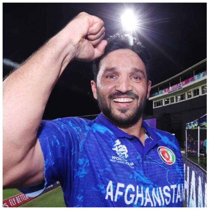 Gulbadin Naib was the hero of Afghanistan s bowling as he took 4 20 to dismantle Australia 
