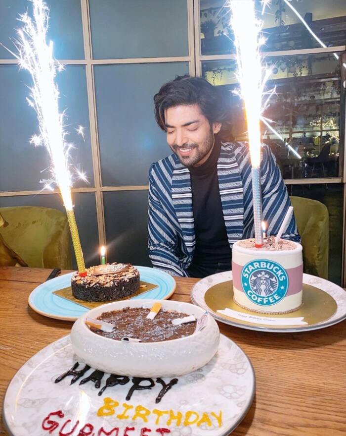 Gurmeet Cuts The Cake