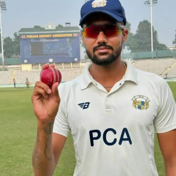 Gurnoor Brar plays for Punjab in domestic cricket