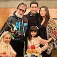 Abhishek Bachchan Cuts His 44th Birthday Cake With Family, Shweta Bachchan Makes Beautiful Post