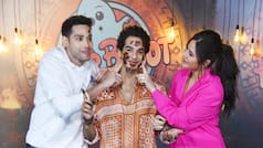 Ishaan Khatter Cuts His Birthday Cake With Phone Bhoot Friends Katrina Kaif And Siddhant Chaturvedi - See Pics