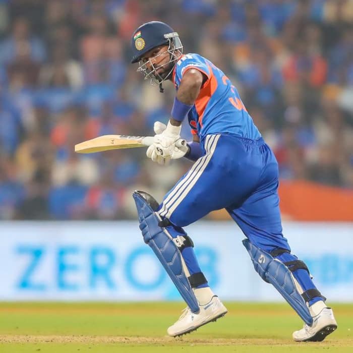 Hardik Pandya has hit 107 sixes in his T20I career