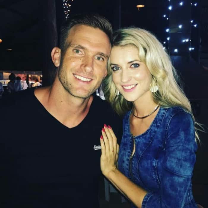Hardus Viljoen married Faf du Plessis  sister Rhemi Rynners