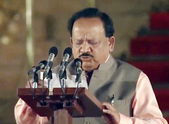 Harshavardhan Takes Oath
