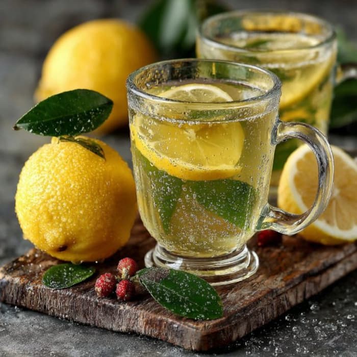Have warm water with lemon in the morning