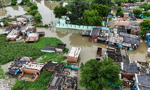 Heavy rain floods Mathura, Varanasi and Kanpur | In pictures