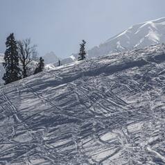 White Blanket Covers Jammu And Kashmir's Gulmarg After Heavy Snowfall