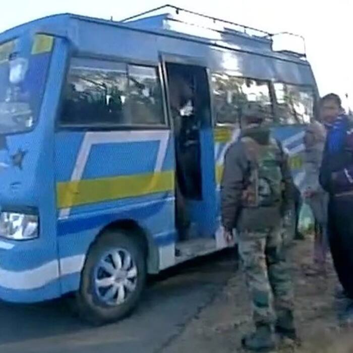 High alert in the has been sounded in the Akhnoor after the terrorist attack
