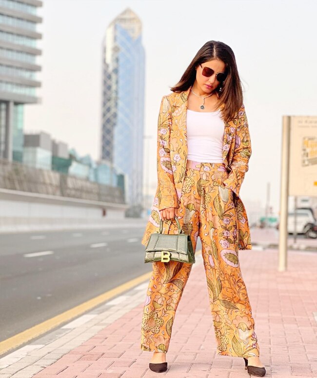 Hina Khan is in Dubai Hina Khan is in Dubai