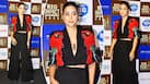 Hina Khan is The OG Fashion Queen in Sexy Black Co-Ord Set With Plunging Neckline - See Viral Pics