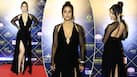 Hina Khan Captures Our Attention For More Than A Minute in SEXY Black Thigh-High Slit Gown- HOT PICS Alert!