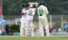 India vs South Africa 3rd Test Pictures: Rohit Sharma's Hundred, Ajinkya Rahane's Unbeaten 83 Give India Advantage on Day 1 vs South Africa