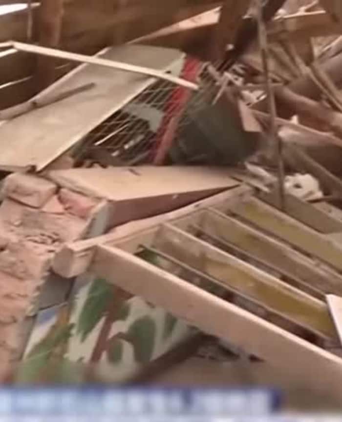 Homes collapse as earthquake kills more than 100 in China s rural Gansu