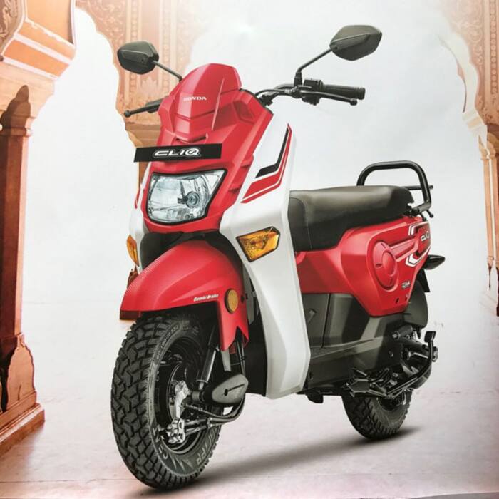 Honda Cliq scooter braking system
