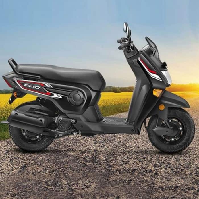 Honda Cliq scooter’s specially designed tyres
