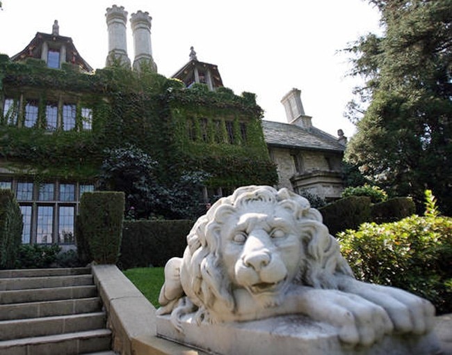 Hugh Hefner’s Playboy Mansion in Los Angeles