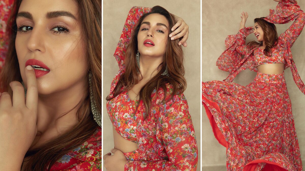 Huma Qureshi Looks Dreamy in Designer Anamika Khanna s Outfit Huma Qureshi Looks Dreamy in Designer Anamika Khanna s Outfit