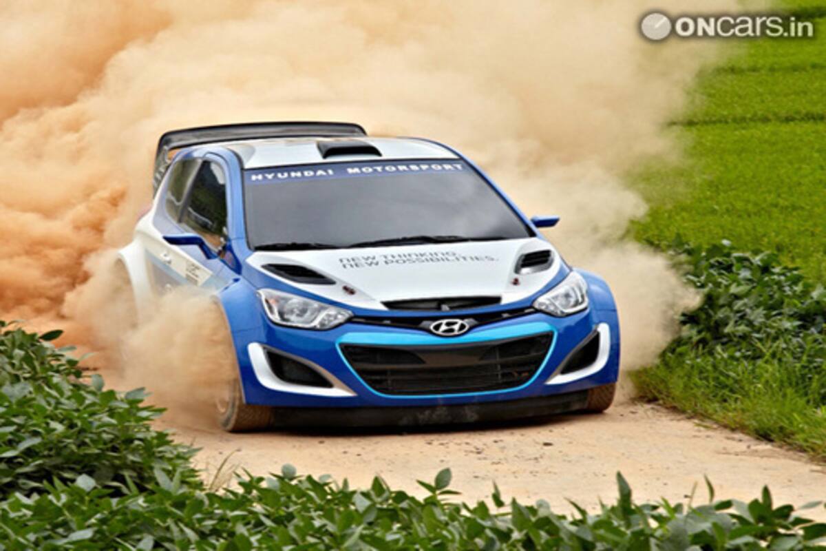 Hyundai I Wrc Race Car Revealed 12 Paris Motor Show Hyundai I Wrc Race Car Revealed 12 Paris Motor Show