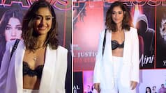 Ileana D'cruz Looks Chic in White Pantsuit And Black Bralette - See Viral Pics