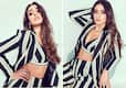 Ileana D’cruz Hot Monochrome Pantsuit Look