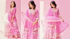 Illeana D'Cruz is a Vision to Sore Eyes in Pink Kurta And Flowy Skirt - See Gorgeous Pics!