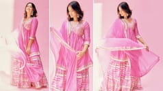 Illeana D'Cruz is a Vision to Sore Eyes in Pink Kurta And Flowy Skirt - See Gorgeous Pics!