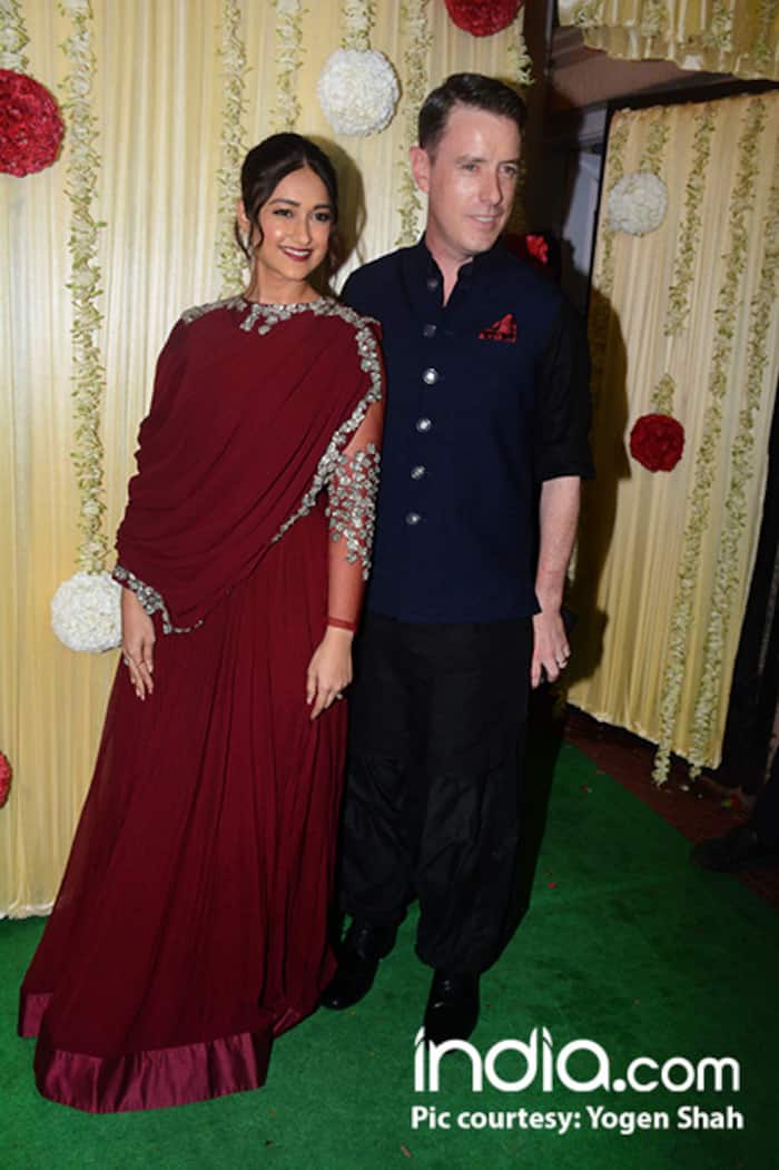 Ileana D’cruz with boyfriend Andrew Kneebone at Ekta Kapoor’s Diwali party