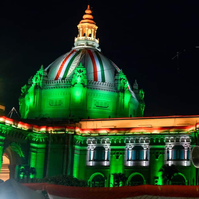 Illuminated UP Assembly premises