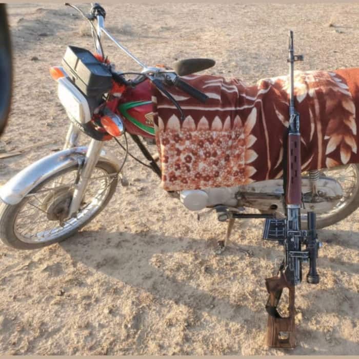 Image reportedly from BLA fighters somewhere in Makran