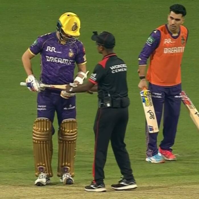 In past bats were checked in dressing rooms in IPL