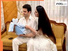 In Photos: IAS Athar Aamir Khan, UPSC topper, shares first glimpse of son Ehaan's face