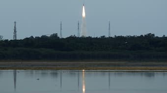 In Pics: Skyroot launches India's 1st private orbital rocket Vikram-1