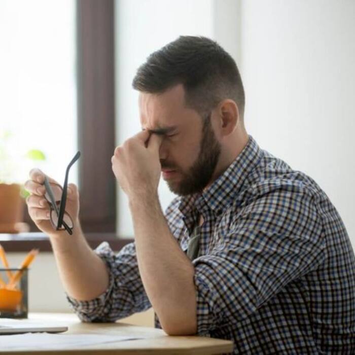 Increased light sensitivity