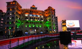 Independence Day Eve: Nation light up in Tricolour | In pictures