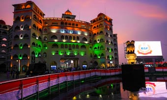 Independence Day Eve: Nation light up in Tricolour | In pictures