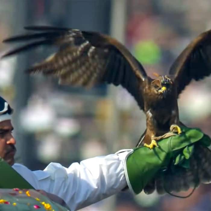 Indian Army s Him Yodha Contingent carries a kite