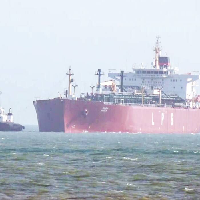 Indian-flagged vessels carry 92,700 metric tonnes of LPG
