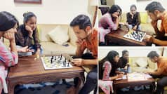 Indian idol 12: Pawandeep Rajan-Arunita Kanjilal Play Games As They Spend Quality Time With Each Other