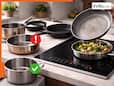Induction cooktop not working? Check your utensils and cookware