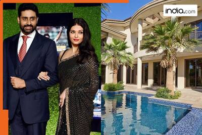 Inside Abhishek Bachchan-Aishwarya Rai's luxurious Dubai villa, with pool, golf course, worth Rs...