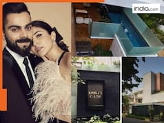 Inside photos of Virat Kohli and Anushka Sharma's luxurious bungalow, it has a hanging pool, it costs Rs 800000000