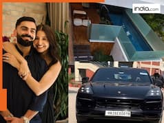 Inside photos of Virat Kohli and Anushka Sharma's luxurious home in Gurgaon, with a hanging swimming pool, it costs Rs…