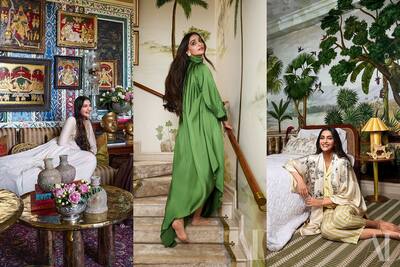 Inside Sonam Kapoor's Lavish 7500 Sq Ft Mumbai Apartment with Unique Hand-Painted Walls- See Stunning Pics