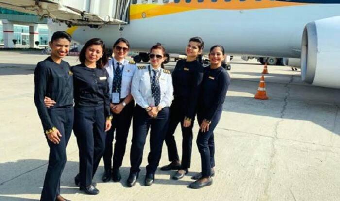 International Women’s Day 2019: Jet Airways Operates Four Domestic Flights With All–women Crew