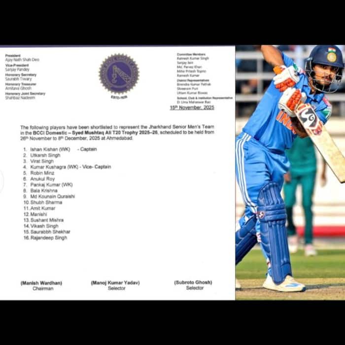Ishan Kishan has been named captain of Jharkhand team