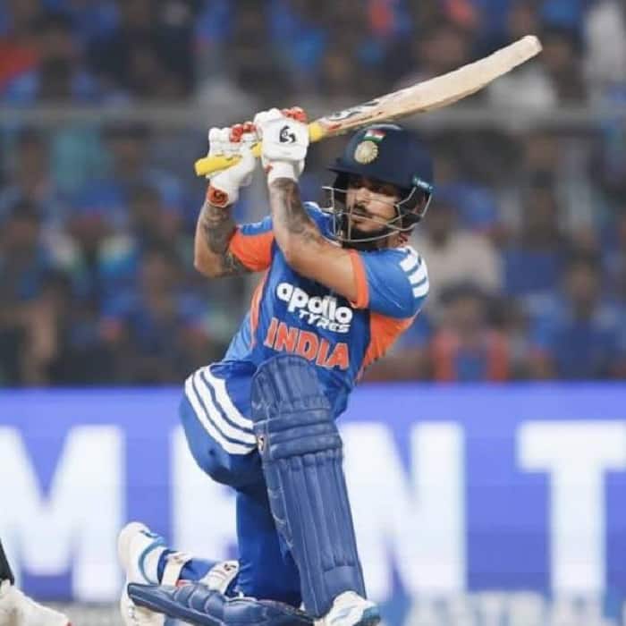 Ishan Kishan scored 28 runs off Ish Sodhi s 12th over