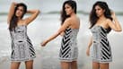 Ishita Dutta Exudes Sultriness in Hot Bodycon Off-Shoulder Mini Dress