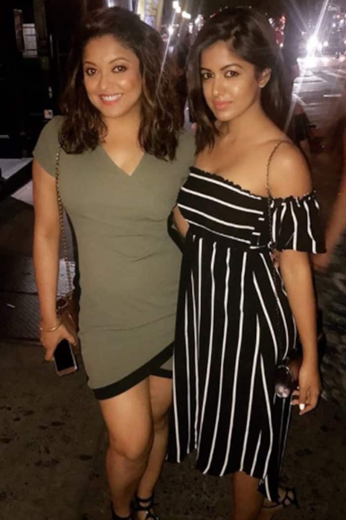 Ishita Dutta with sister Tanushree Dutta